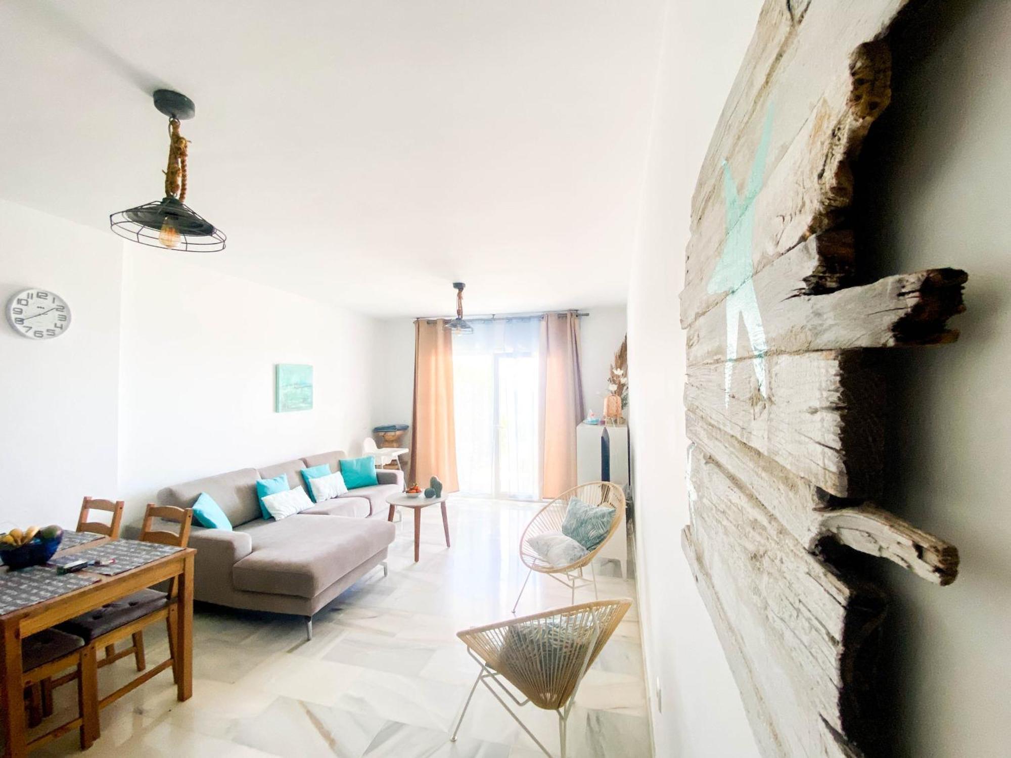 Frontline Beach Ground Floor With Privet Garden, Mi Capricho 16 Mijas Kültér fotó