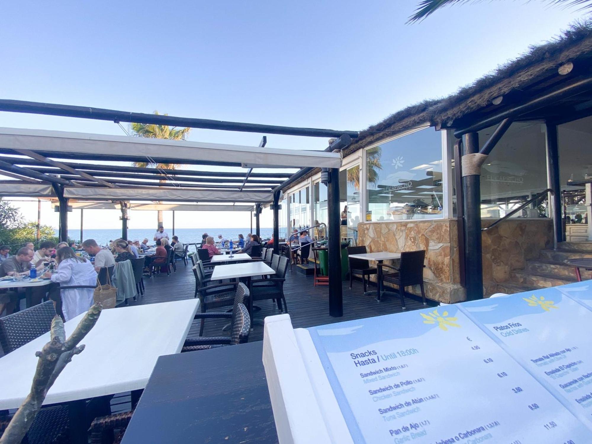 Frontline Beach Ground Floor With Privet Garden, Mi Capricho 16 Mijas Kültér fotó